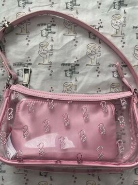 🛍️Aldo With Barbie Limited Edition Pink Clear Logo  Bag